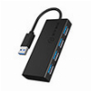 RAIDSONIC ICY BOX IB-AC6104-B 4 PORT HUB WITH USB 3.0 TYPE-A INTERFACE