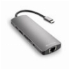 SHARKOON USB 3.0 TYPE C COMBO ADAPTER DARK GREY