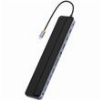 BASEUS ELITEJOY GEN2 TYPE-C 12-PORT HUB DOCK HDMI+DP+USB 3.0+PD+CARD READER+RJ45 LAN+3.5MM JACK GRE