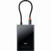 BASEUS PIONEER JOY 8-PORT 2XHDMI 4K+DP 8K+VGA+2X USB 3.0+PD GREY