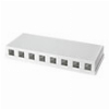 LOGILINK NK4035 SURFACE MOUNT BOX FOR KEYSTONE 8-PORT