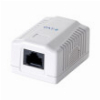 LOGILINK NP0071 CAT.6 WALL OUTLET 1X RJ45 UTP PURE WHITE