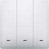 COOLSEER COL-PSW03WE WIFI PUSH LIGHT SWITCH 3 GANG WHITE
