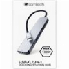 LAMTECH 7-IN-1 USB-C DOCKING STATION HUB PD100W LAM114338