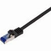 LOGILINK PATCH CABLE CAT.6A S/FTP ULTRAFLEX 3P/GHMT CERTIFIED, BLACK 0.25M