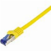 LOGILINK PATCH CABLE CAT.6A S/FTP ULTRAFLEX 3P/GHMT CERTIFIED, YELLOW 1.5M