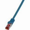 LOGILINK PATCH CABLE CAT.6 S/FTP BLUE 1M, PRIMELINE