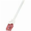 LOGILINK PATCH CABLE CAT.6 U/UTP BC WHITE, 1M PRIMELINE