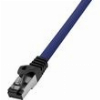 LOGILINK PATCH CABLE CAT.8.1 40GE 2000MHZ S/FTP BLUE 0,50M