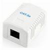 GEMBIRD NCAC-1U5E-01 CAT5E UTP SINGLE PORT SURFACE MOUNT BOX