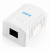 GEMBIRD NCAC-1U6-01 CAT6 UTP SINGLE PORT SURFACE MOUNT BOX