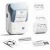 NIIMBOT THERMAL LABEL PRINTER B1 2-INCH WHITE BLUE B1-WB