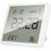 ELECTRONIC CLOCK + ATMOSPHERIC MONITOR HOCO HX41 WHITE