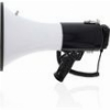 NEDIS MEPH250WT MEGAPHONE BUILT-IN SIREN BLUETOOTH BLACK/WHITE