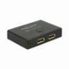 DELOCK 18750 DISPLAYPORT 2 - 1 SWITCH BIDIRECTIONAL 4K 60 HZ
