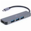 CABLEXPERT USB TYPE-C 2 IN 1 MULTI-PORT ADAPTER (HUB+HDMI) A-CM-COMBO2-01