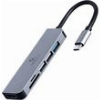 CABLEXPERT USB TYPE-C 6IN1 MULTI-PORT ADAPTER (HUB+HDMI+CARD READER) A-CM-COMBO6-02