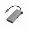 HAMA 200110 USB-C HUB MULTIPORT 6 PORTS 2X USB A USB-C HDMI SD MICRO SD