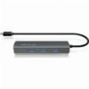 ICY BOX TYPE-C 3-PORT HUB WITH GIGABIT-LAN PORT IB-HUB1406-C