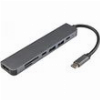 SBOX 7IN1 ADAPTER USB C TO PD + TYPE C + HDMI + TF + SD + 2 X USB SS TYPEC-7IN1