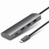 WAVLINK SUPERSPEED USB 3.0 TYPE C 4-PORT ALUMINUM HUB WL-UH3047C1