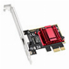 PCIE NETWORKING ADAPTER 2.5 GBPS CUDY PE25 1.0