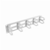 LANBERG 19'' CABLE MANAGEMENT AK-1206-S PANEL 5 RINGS - TYPE B 2U GREY