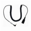 SUPERVOICE SVC-QDJ25A HEADSET QD TO SINGLE 2.5MM JACK CONNECTING BOTTOM CABLE