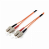 EQUIP 253336 FIBER OPTIC PATCH CABLE SC/SC 9/125Μ 10M LSOH
