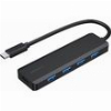 GEMBIRD 4-PORT HUB USB3.1 GEN1 TYPE-C UHB-CM-U3P4P-01