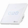 SONOFF T2EU3C-TX 3 CHANNEL WI-FI + RF 433 TOUCH WALL SWITCH ULTRA WHITE