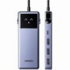 UGREEN TYPE-C HUB CM888 45155 UNO 6IN1 GREY