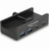 DELOCK USB 3.0 HUB 4 ΘΥΡΩΝ ΜΕ ΣΥΝΔΕΣΗ USB-C (64262)