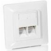 EQUIP 125761 OUTLET CAT.6-/CLASS E 2XRJ45