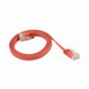 LANBERG PATCHCORD CAT.5E FLAT 0.5M RED