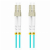 LANBERG FIBER OPTIC PATCHCORD MM LC/UPC-LC/UPC DUPLEX LSZH OM3 50/125 3.0MM 2M AQUA