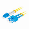 LANBERG FIBER OPTIC PATCHCORD SM SC/UPC-LC/UPC DUPLEX LSZH G657A1 3.0MM 2M YELLOW