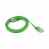 LANBERG PATCHCORD CAT.5E FLAT 1M GREEN
