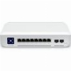 UBIQUITI SWITCH UNIFI 8XRJ45 2,5G/2XSFP+ 10G MANAGED POE+ WALL-MOUNTABLE, 1,3
