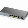 ZYXEL GS1350-6HP SWITCH 8-PORT 6-PORTS GIGABIT ????????? POE 60W