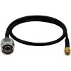 LOGILINK WL0104 WIRELESS LAN PIGTAIL ANTENNA CABLE N-TYPE MALE TO R-SMA MALE 500MM