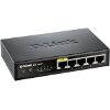 D-LINK DES-1005P 5-PORT FAST ETHERNET POE UNMANAGED DESKTOP SWITCH