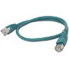 CABLEXPERT PP12-3M/G GREEN PATCH CORD CAT.5E MOLDED STRAIN RELIEF 50U PLUGS 3M