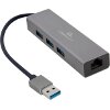 GEMBIRD A-AMU3-LAN-01 USB AM GIGABIT NETWORK ADAPTER WITH 3-PORT USB 3.0 HUB