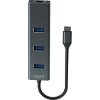 SAVIO AK-57 3-PORT ADAPTER USB 3.1 (C)-FAST ETHERNET (RJ45) ADAPTER