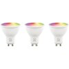 DELTACO SH-LGU10RGB-3P SMART HOME ΛΑΜΠΑ LED GU10 WIFI 5W RGB DIMBAR 220-240V ΛΕΥΚΗ 3-PACK
