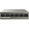 TENDA TEF1106P-4-63W 6-PORT 10/100M DESKTOP SWITCH WITH 4-PORT POE