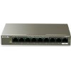 TENDA TEF1109P-8-63W 9-PORT 10/100MBPS DESKTOP SWITCH WITH 8-PORT POE