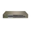 TENDA TEF1118P-16-250WV2.0 16FE+2GE/1SFP DESKTOP SWITCH WITH 16-PORT POE