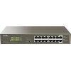 TENDA TEG1116P-16-150W 1000M&POE 16-PORT GIGABIT ETHERNET SWITCH WITH 16-PORT POE